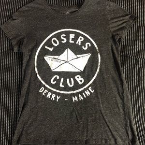 Stephen King’s IT Losers Club Gray Shirt